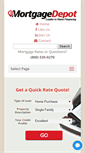 Mobile Screenshot of mortgagedepot.com